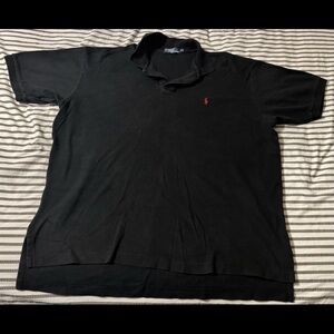 Polo Ralph Lauren Men's Black Short Sleeve Collared Polo Shirt XXL
